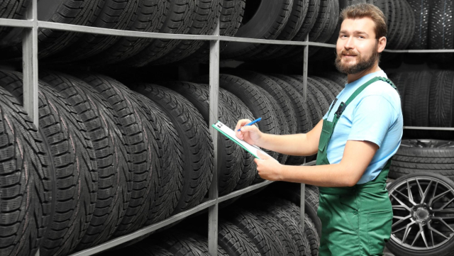 Regały na opony używane producent Anmet Częstochowa
