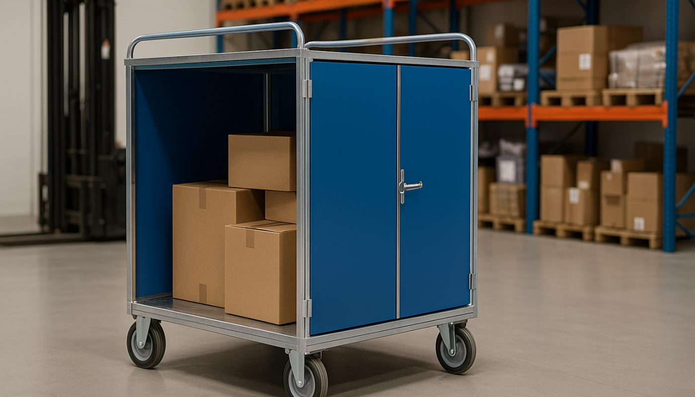 Wózki zabudowane – bezpieczeństwo przewożonych towarów