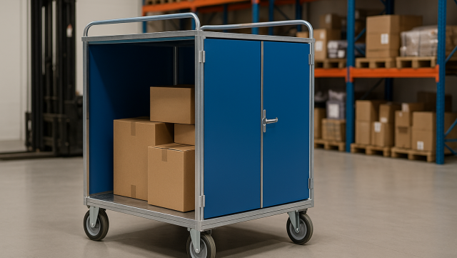 Wózki zabudowane – bezpieczeństwo przewożonych towarów