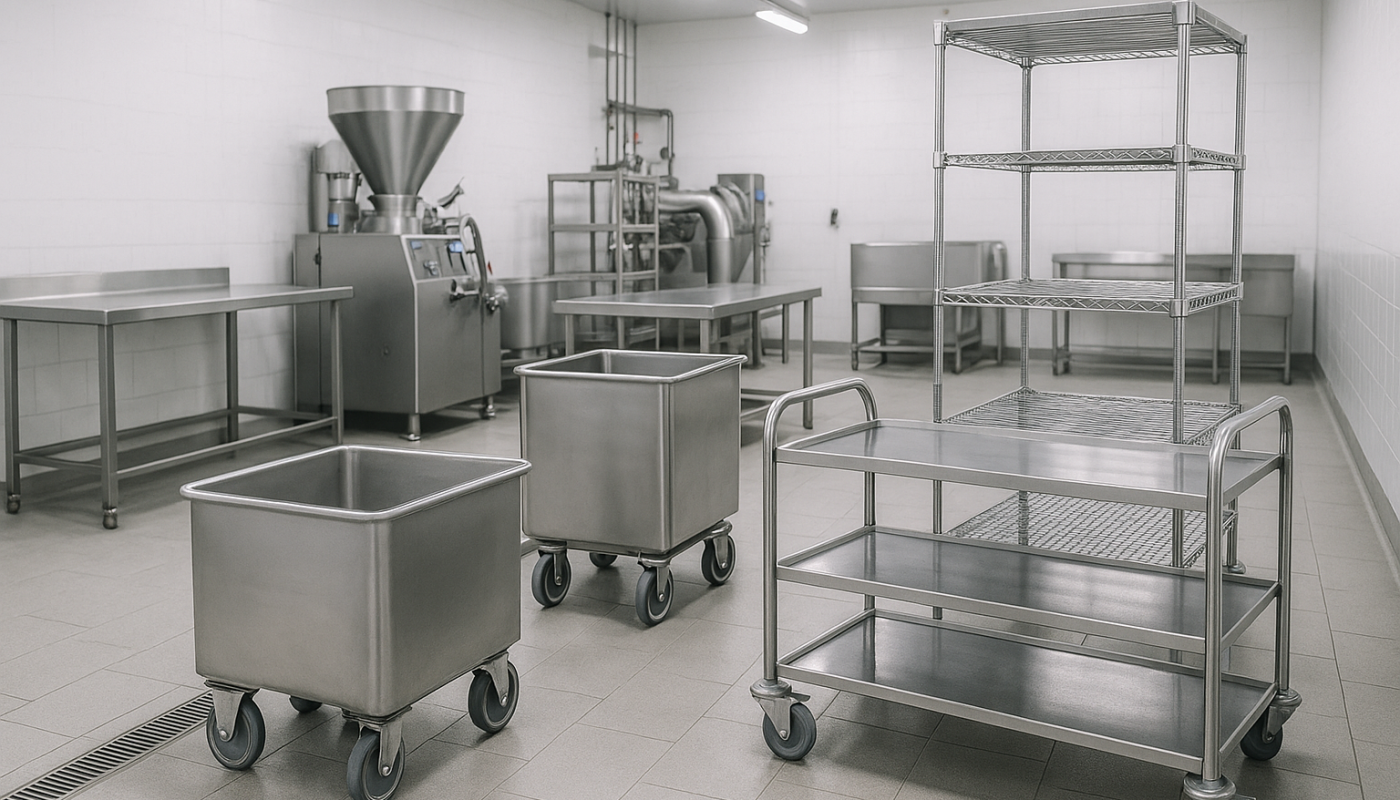Wyposażenie przemysłu spożywczego – normy i wymagania.
