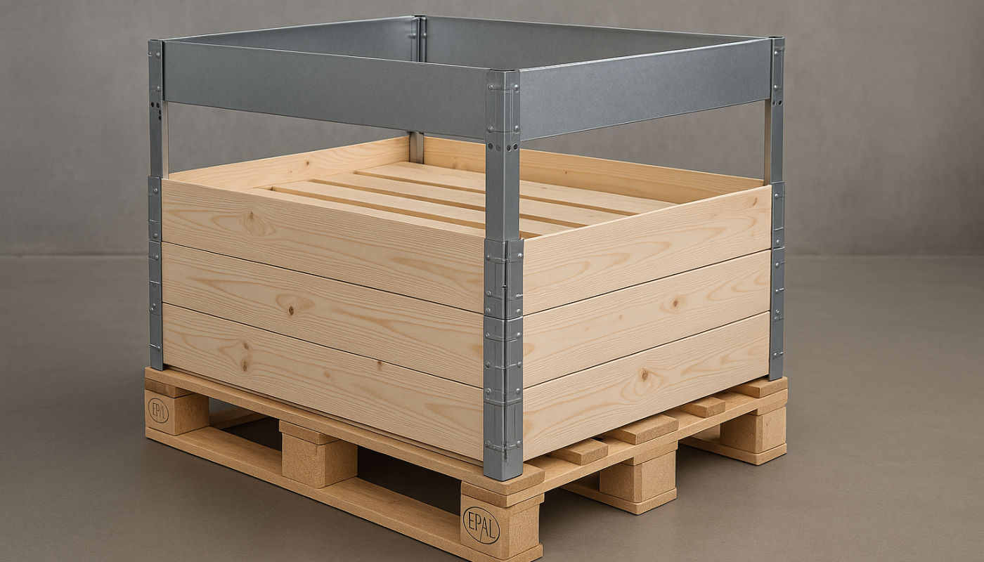 Nadstawki paletowe na zamówienie – oszczędność miejsca w magazynie