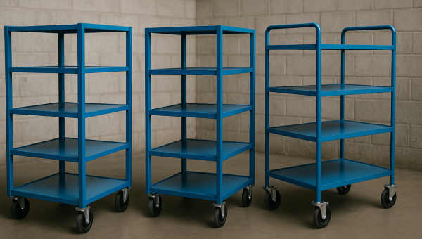 Wózki półkowe na zamówienie - co to takiego i dlaczego warto?