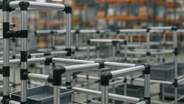 Systemy rurkowo-złączkowe w logistyce – elastyczność i adaptacja do zmieniających się potrzeb