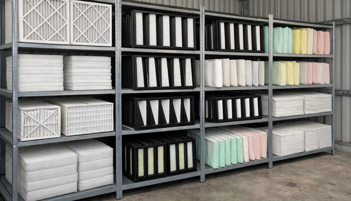 Regały do przechowywania filtrów powietrza na wymiar