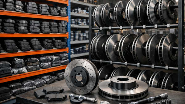 Regały na klocki hamulcowe i tarcze na zamówienie